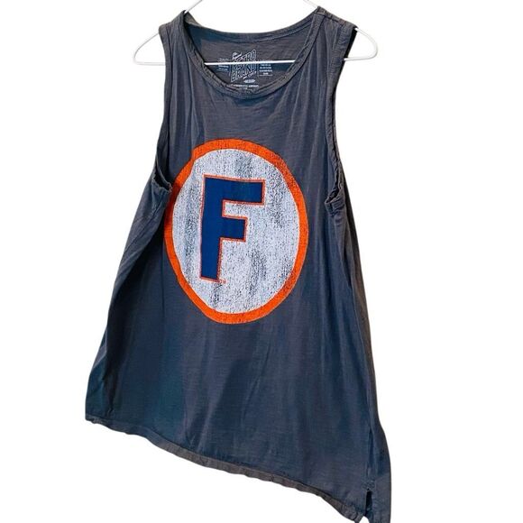 The Original Retro Brand University of Florida Gators Circle F Logo Tank Top Gra - Picture 2 of 4